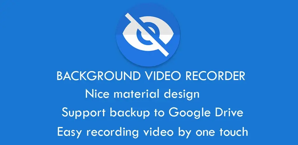 Background Video Recorder v10.7.57 MOD APK (Pro Unlocked)